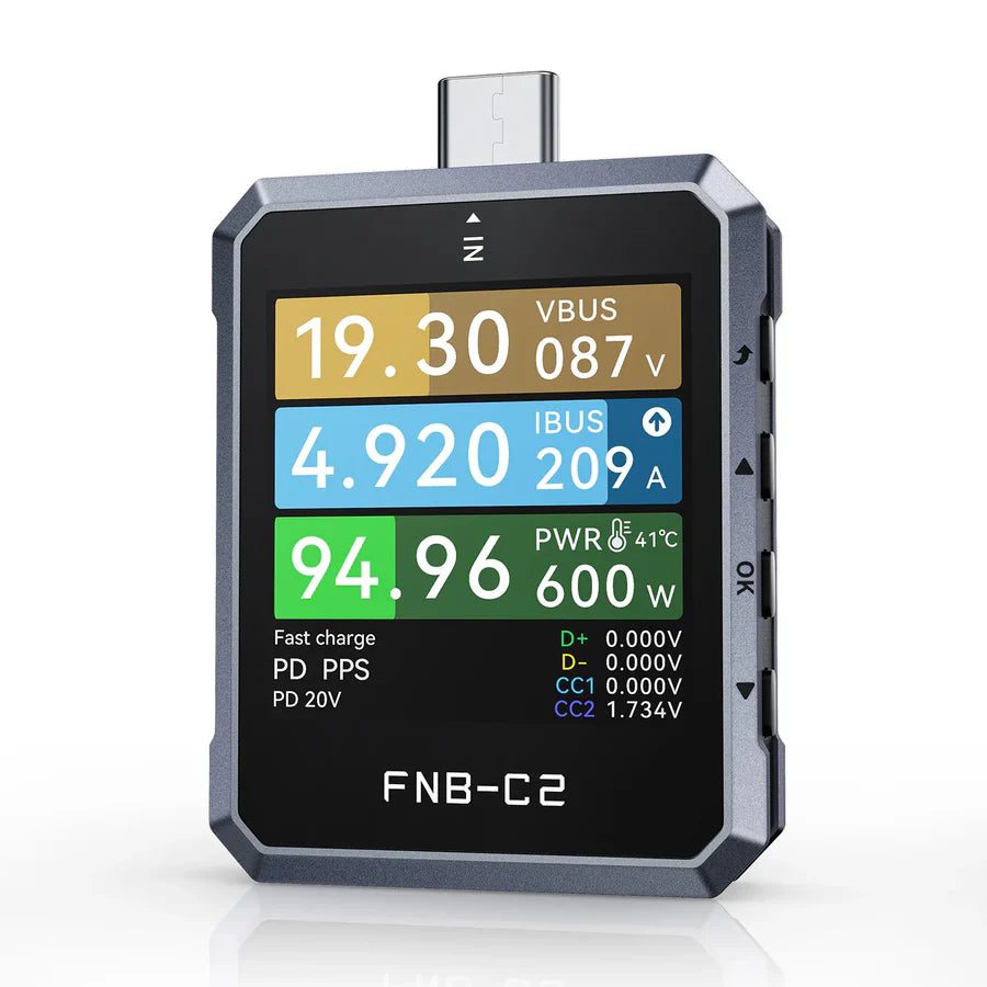 FNIRSI FNB-C2 USB PD 3.1 Type-C Fast Charging Tester product image