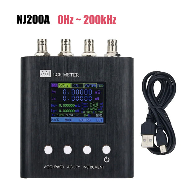 AAI NJ100A/NJ200A/NJ300A 0Hz ~ 100kHz/ 0Hz ~ 200kHz/ 0Hz ~ 300kHz Portable LCR Tester detail image 7