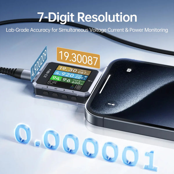 FNIRSI FNB-C2 USB PD 3.1 Type-C Fast Charging Tester detail image 4