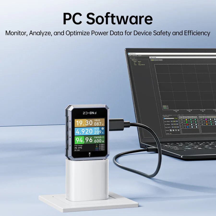 FNIRSI FNB-C2 USB PD 3.1 Type-C Fast Charging Tester detail image 11