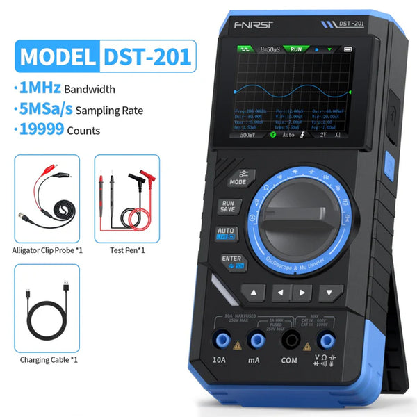 FNIRSI DST-210/201 3-in-1 Oscilloscope Multimeter & Signal Generator detail image 8