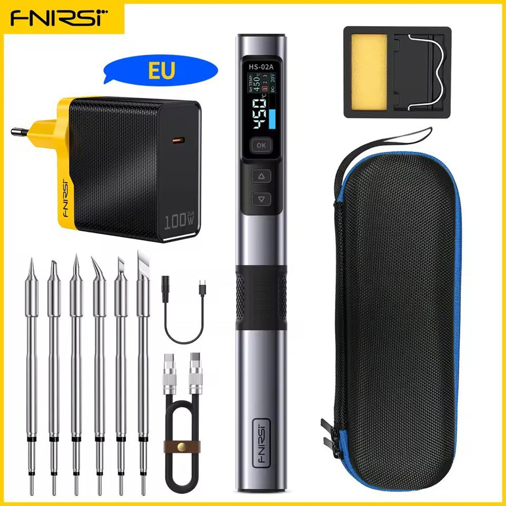 FNIRSI HS-02 Soldering Iron Smart Electric Kit detail image 13