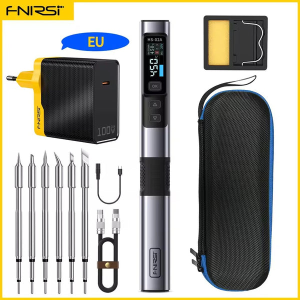 FNIRSI HS-02 Soldering Iron Smart Electric Kit detail image 13