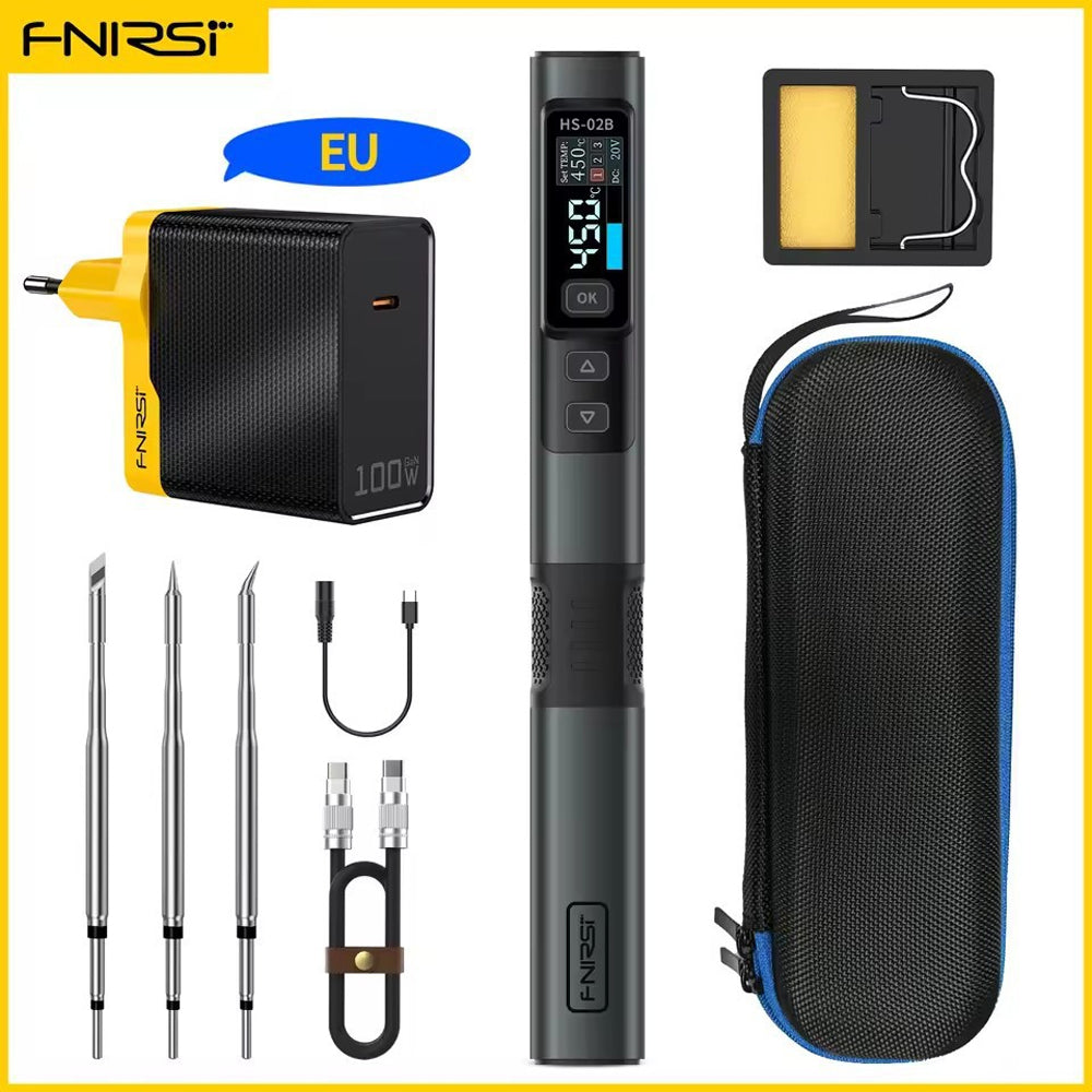 FNIRSI HS-02 Soldering Iron Smart Electric Kit detail image 15