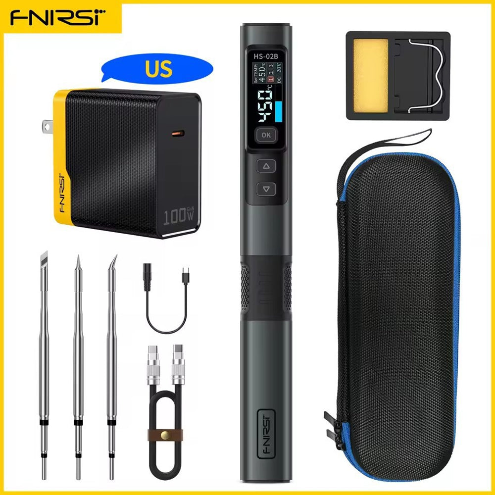 FNIRSI HS-02 Soldering Iron Smart Electric Kit detail image 16