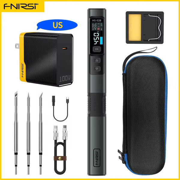 FNIRSI HS-02 Soldering Iron Smart Electric Kit detail image 16