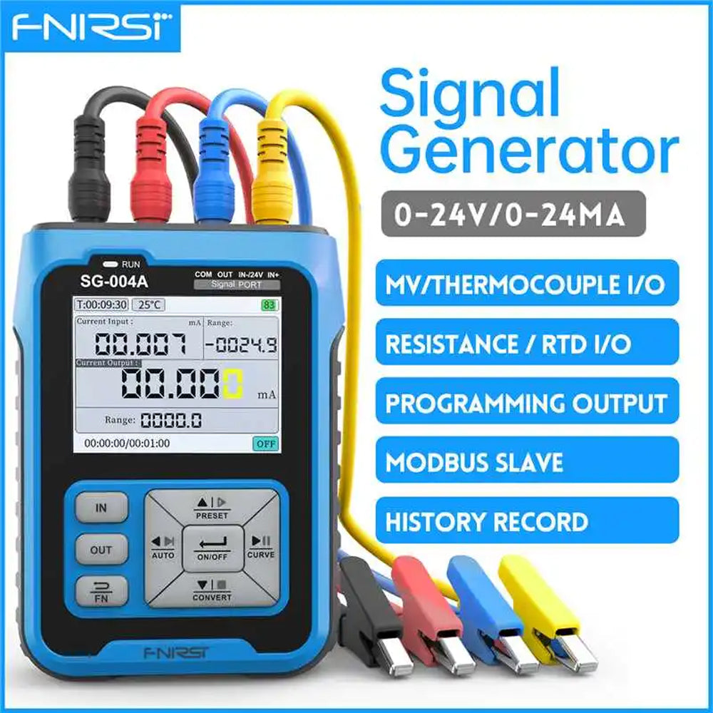 FNIRSI SG004A Signal Generator 4-20mA SDR Receiver GeneratorThe exterior has been updated to blue product image