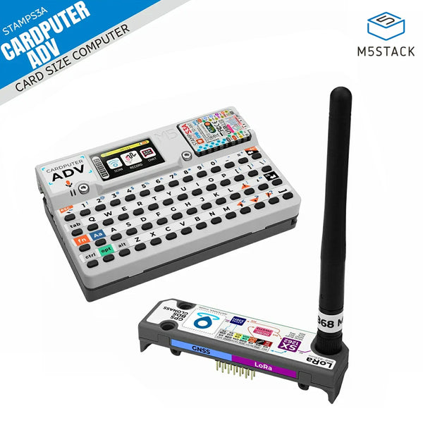 M5Stack Cardputer Adv Programmable Computer StampS3A IoT Controller 56Key Keyboard Card Microcontrolle De product image
