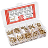 220PCS/1 SetM2 M2.5 M3 M4 M5 M6 Brass Heat Insert Nut Hot Melt Nutinsert Thread Knurled detail image 7