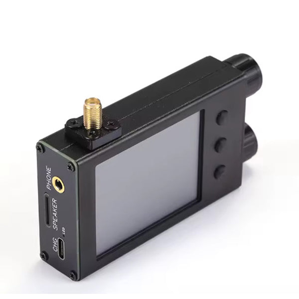 Mini Black Portable TEF6686 Full Band FM/LW/MW/SW Radio Receiver 2.4" touch Screen detail image 4