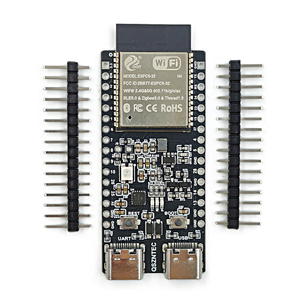 ESP32-C5-DevKitC-1 N4 Development Board Dual-frequency 2.4G and 5GHz WiFi Module Flash WIFI6 32PIN TYPE-C product image