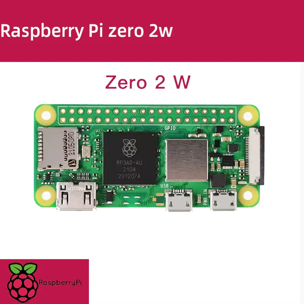 Raspberry Pi Zero 0/ W/ Raspberry Pi 2W Motherboard Python Lernkit Raspberry Pi Zero 2w Entwicklungsplatine