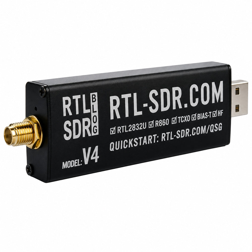 Blog RTL-SDR RTL SDR V4 R828D RTL2832U 1PPM TCXO SMA RTLSDR Radio definita via software (solo dongle)