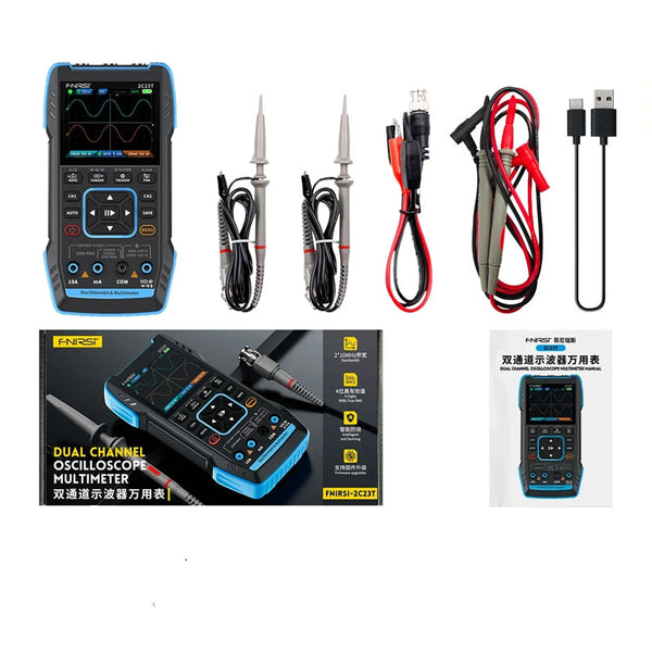 FNIRSI 2C23T Digital Oscilloscope Multimeter Tool detail image 10
