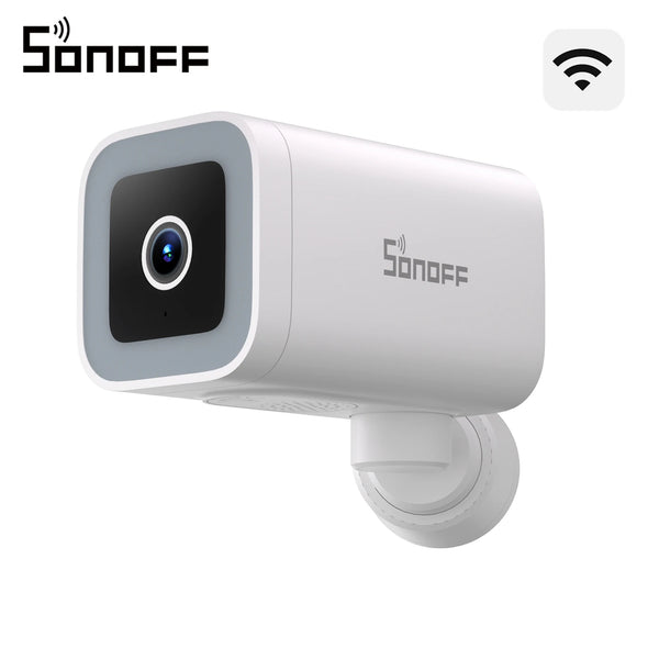 SONOFF CAM-B1P 2K HD Outdoor Smart Security Camera AI Human Detection IP65 Weatherproof Smart Tracking Full-Color Night Vision