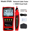 TOOLTOP 3 in 1 LAN Cable Tester Visual Fault Locator Multimeter 600M Length Measure Cable detail image 8