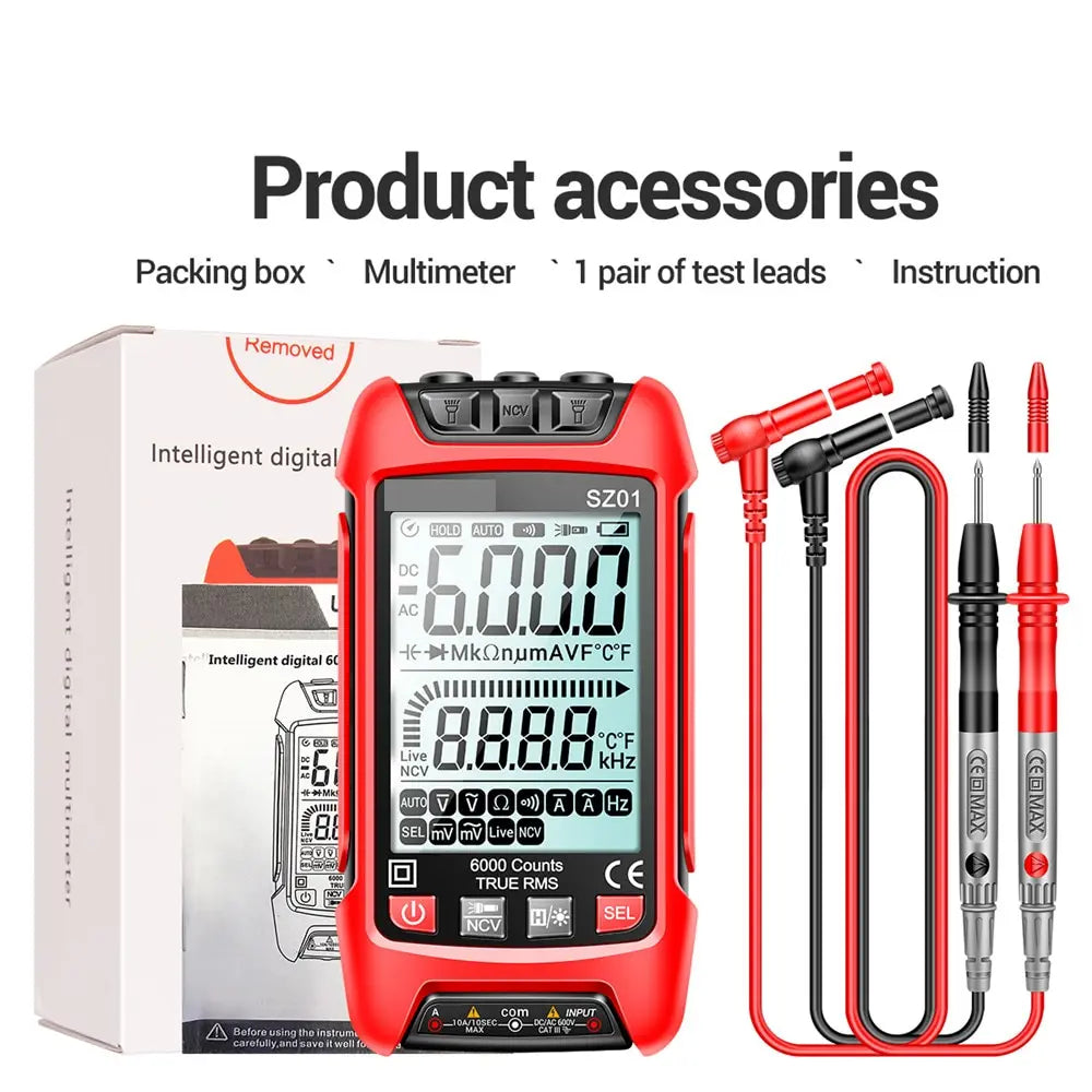 ANENG SZ02 Smart Digital Multimeter Handheld Multifunctional High Precision Electrician detail image 7