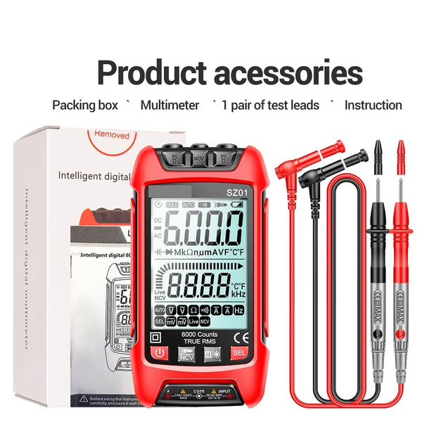 ANENG SZ02 Smart Digital Multimeter Handheld Multifunctional High Precision Electrician detail image 7