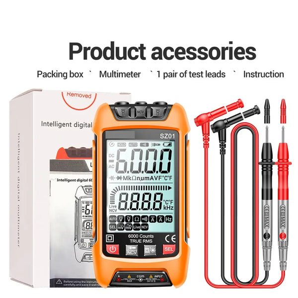 ANENG SZ02 Smart Digital Multimeter Handheld Multifunctional High Precision Electrician detail image 8