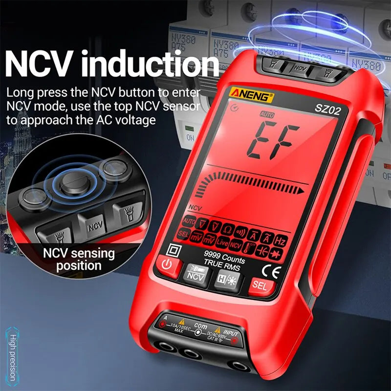 ANENG SZ02 Smart Digital Multimeter Handheld Multifunctional High Precision Electrician detail image 5