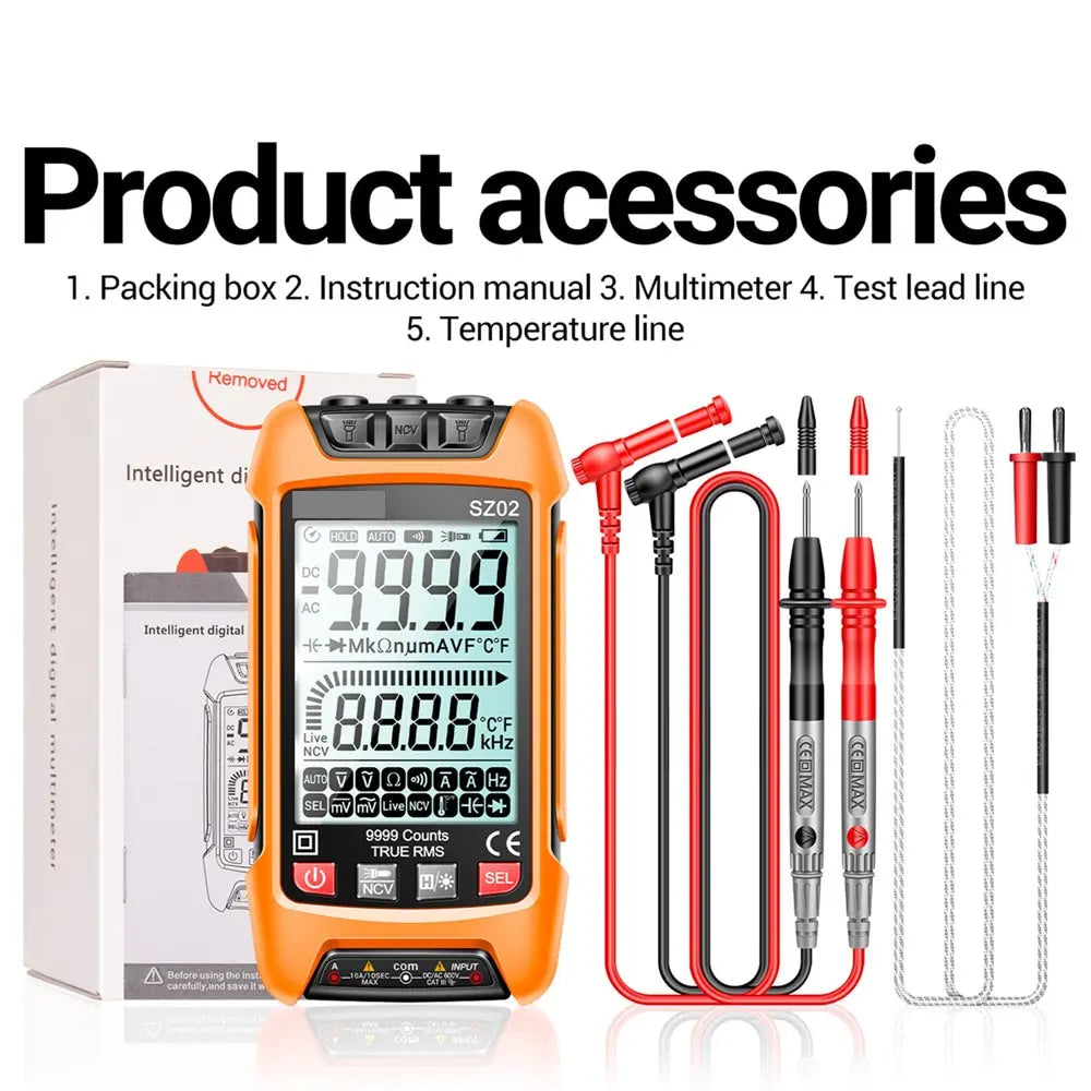 ANENG SZ02 Smart Digital Multimeter Handheld Multifunctional High Precision Electrician detail image 10