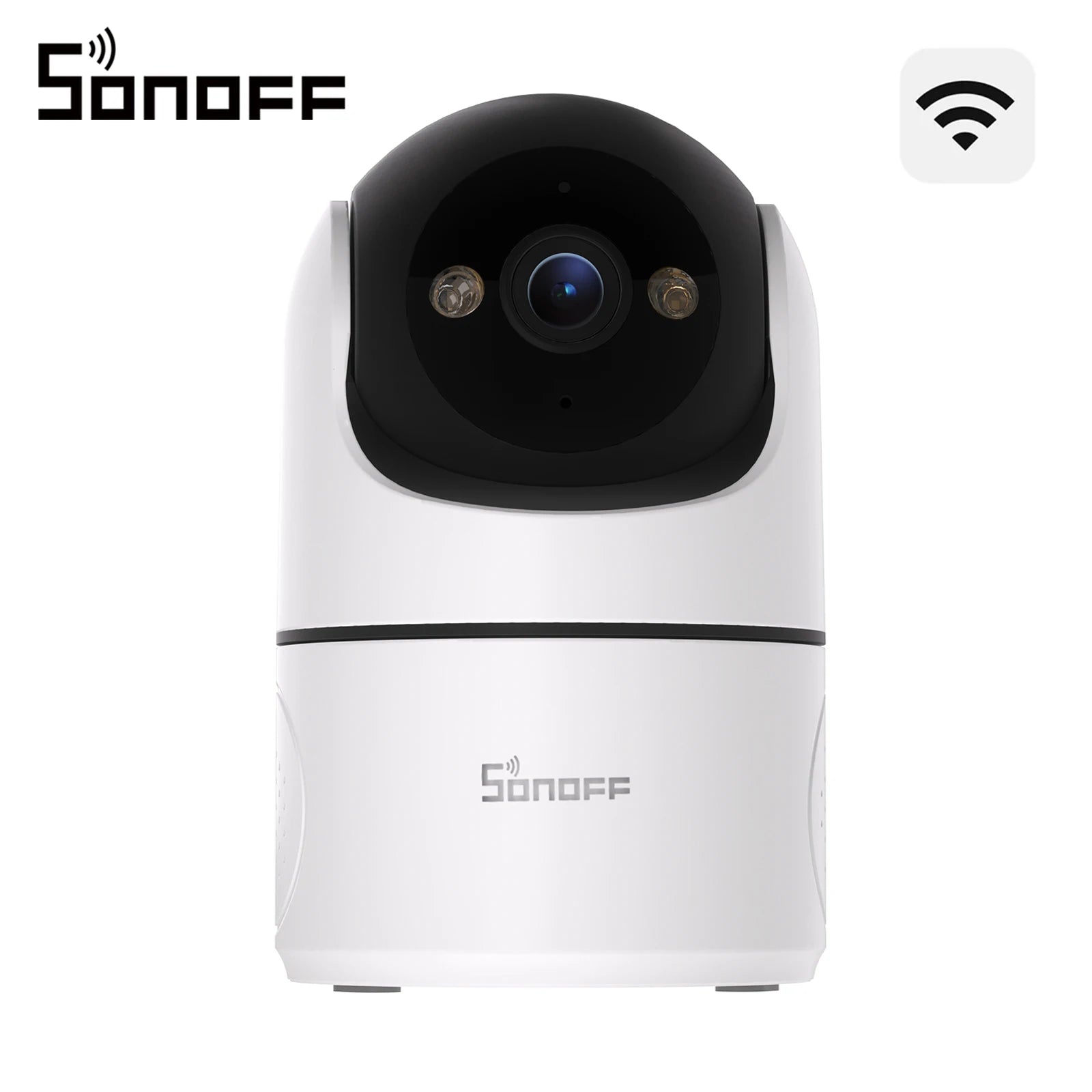 SONOFF CAM Pan-Tilt 2 Smart Indoor Home Security Camera Night Vision 360° Panoramic Human Detection & Motion Detection via Alexa