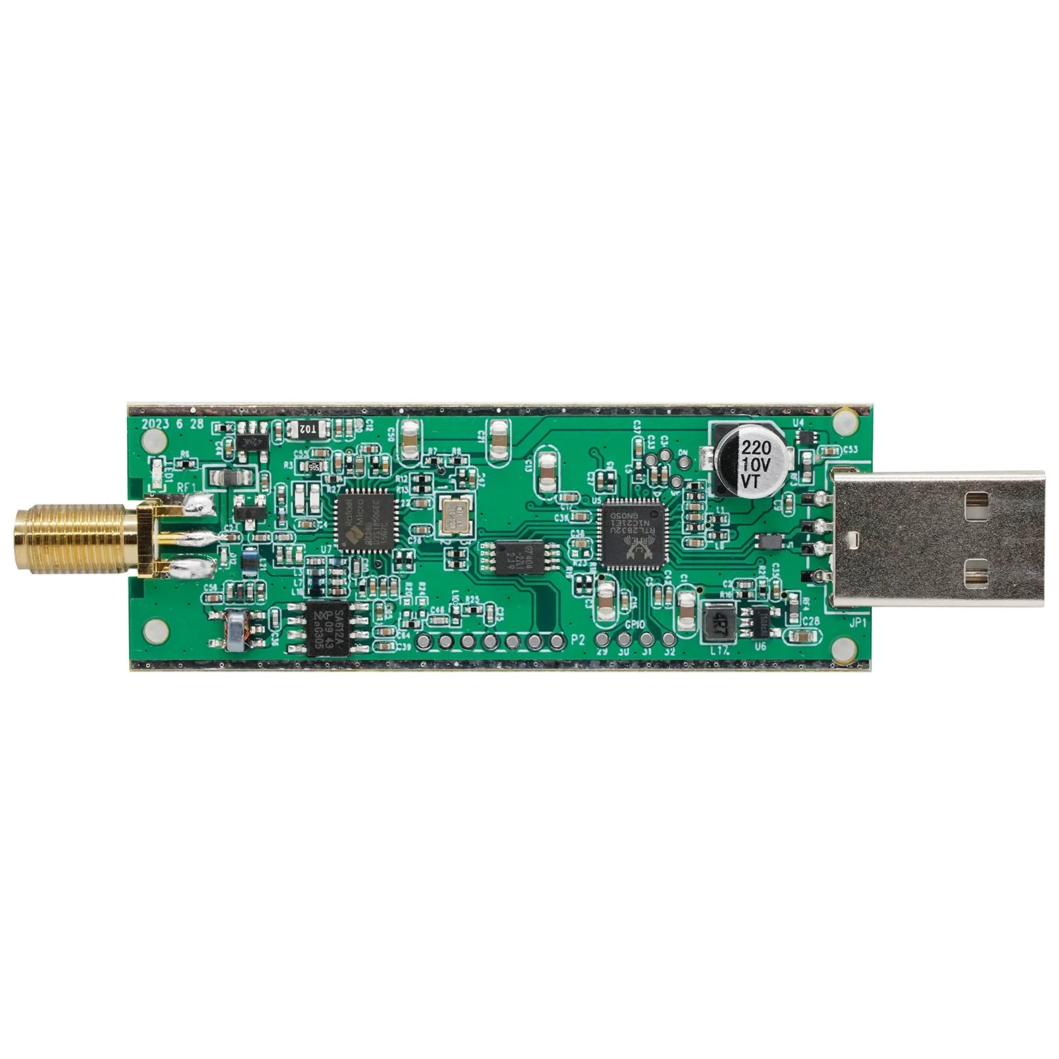 RTL-SDR Blog RTL SDR V4 R828D RTL2832U 1PPM TCXO SMA RTLSDR Software Defined Radio (Dongle detail image 3