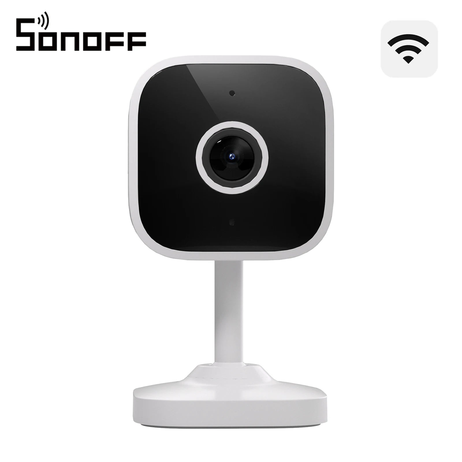 SONOFF CAM-S2 1080P HD home security wireless camera motion detection alarm real-time interaction two-way audio compatible with Alexa and Google Home