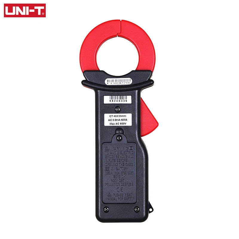 UNI-T Current Clamp Meter UT251C 600A Pliers Ammeter High Sensitivity Leakage Amperemeter detail image 5