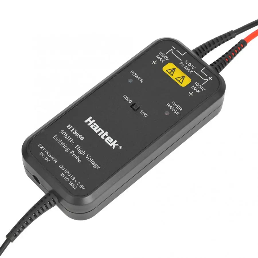 Hantek 100MHZ Oscilloscope HT8050/HT8100 High Voltage Differential Probe Isolation Probe LED detail image 4