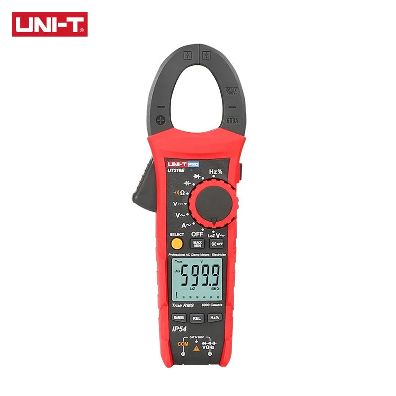 UNI-T Professional Digital Clamp Meter 1000V AC DC UT219DS UT219E True RMS Auto Power Off 3 detail image 7