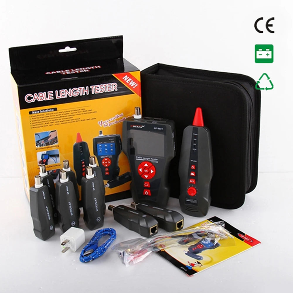 NOYAFA NF-8601W Network Cable Tester TDR Length Test Multipurpose Line Tracker With 8Pcs detail image 7