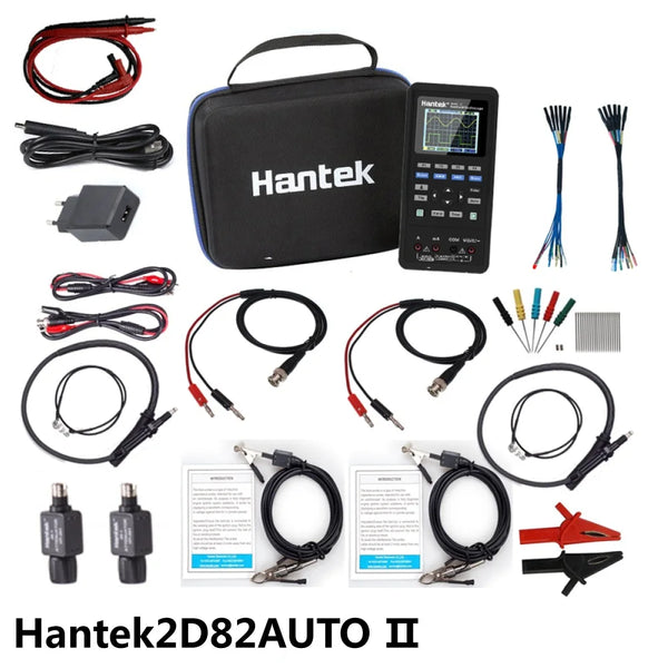 Hantek 2D82Auto Digital Car Handheld Oscilloscope 4 In 1 + Multimeter 80MHz Signal Source detail image 8
