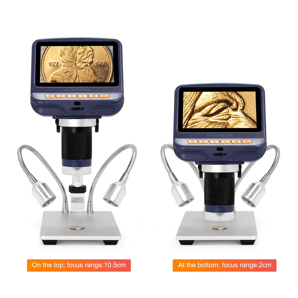 Andonstar AD106S USB Digital Microscope with Screen for Phone Repair Soldering Tool BGA SMT detail image 3