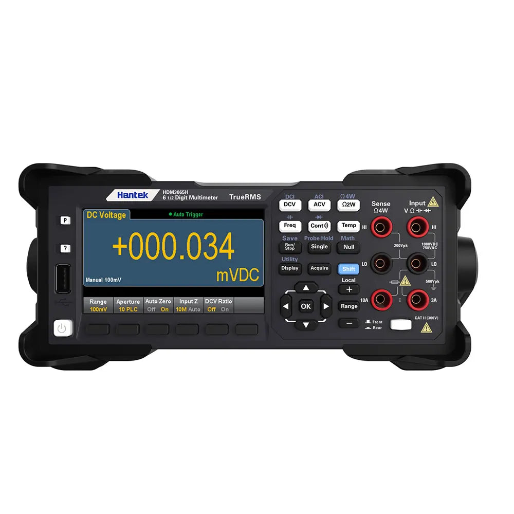 Hantek HDM3055 5 1/2 Digital Meter 30000 rdg/s Reading Rate USB/LAN/232/485 Bench True RMS High-Speed Sam product image