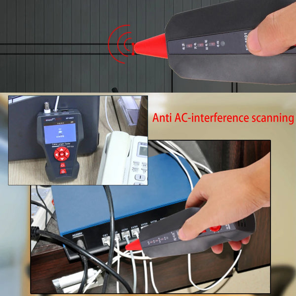 NOYAFA NF-8601W Network Cable Tester TDR Length Test Multipurpose Line Tracker With 8Pcs detail image 3