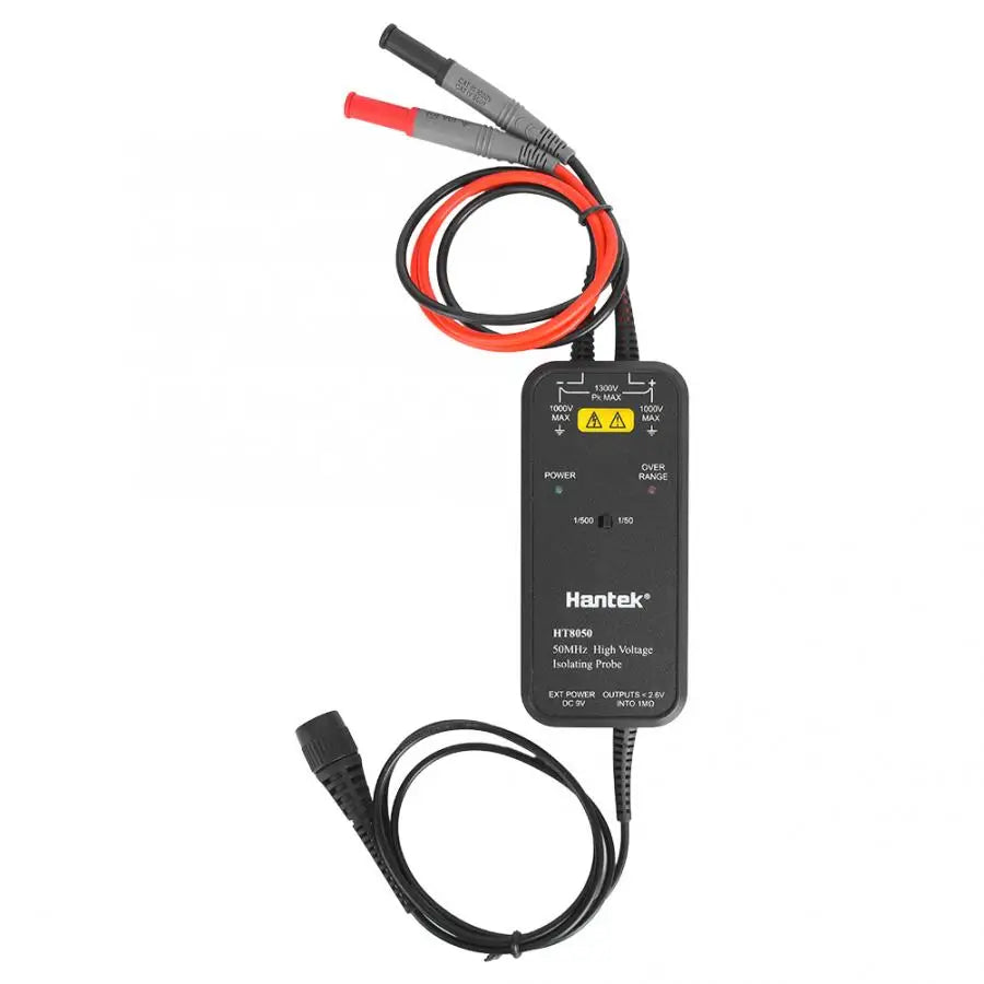 Hantek 100MHZ Oscilloscope HT8050/HT8100 High Voltage Differential Probe Isolation Probe LED detail image 2