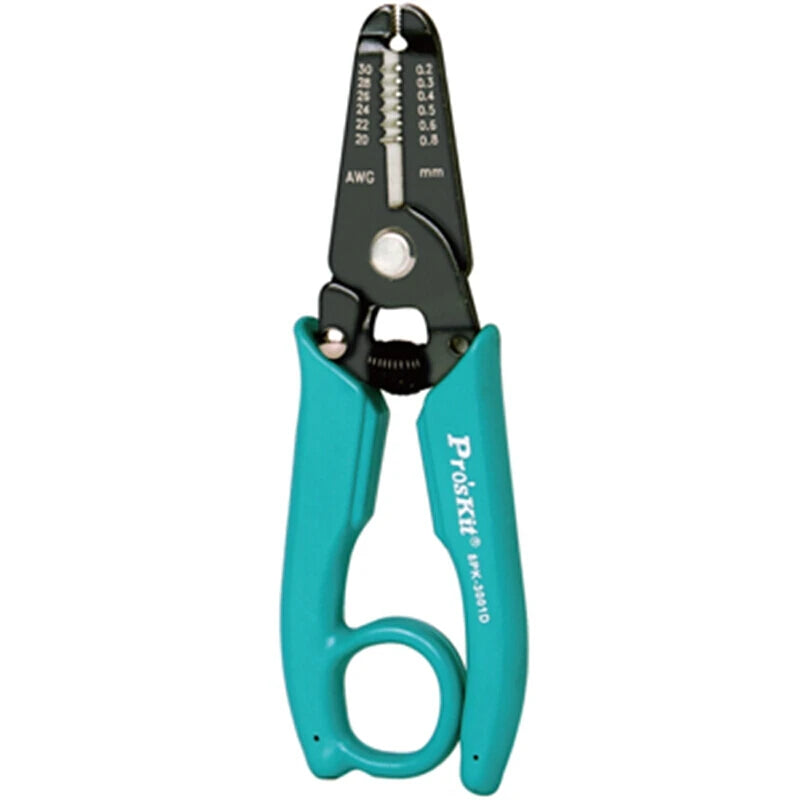 7 in 1 Pro'sKit 8PK-3001D 8PK-3002D high quality electronic wire stripper cutting pliers (AWG 30/28/26/24/22/20 precision pliers