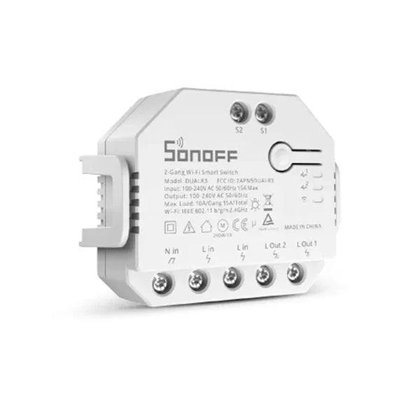 SONOFF Dual R3 2 Gang Wifi Smart Switch Dual Relay Module With Power Metering Smart Roller detail image 4