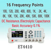 ET4401 ET4410 LCR Benchtop Digital Bridge Tester Desktop LCR Meter Capacitance Resistance detail image 8
