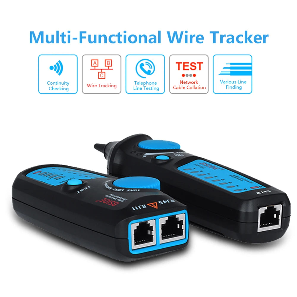 BSIDE Network cable tracker detecteur FWT81 RJ11/45 Lan Ethernet Phone wire tester Finder detail image 6