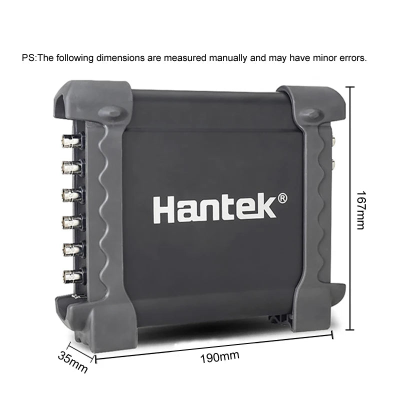 Hantek 1008C 8ch Oscilloscope With HT25 + HT201 CC-65 USB PC Storage Oscilloscopi/ Generator detail image 3