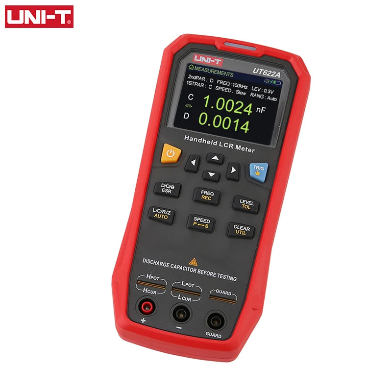 UNI-T UT622A UT622C UT622E Digital Capacimeter LCR Meter Capacitor Electronic Components Tester product image