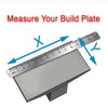 Resin Build Plate for ELEGOO Saturn 8K/Saturn S 4K/Mars 5 Ultra 9K/Mars Pro 3D Printer Magnetic Flexible Steel Build Plate