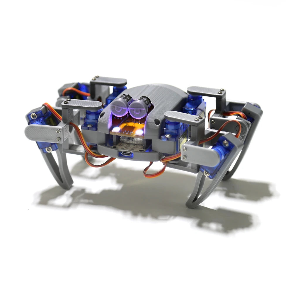 Quadruped Spider Robot Kit v2.0 ESP8266 3D printed Bionic robot DIY NodeMCU Programming detail image 4