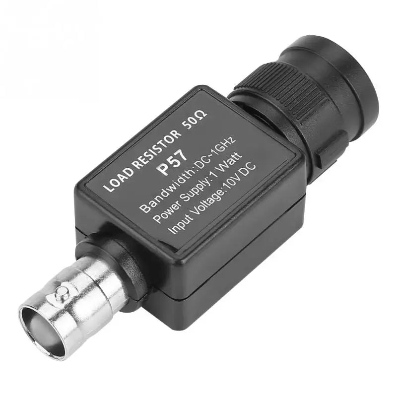 P57 Q9 Adapter Connector 50ohm BNC to BNC Female Connector 50KY Feed Through Terminator Device Load Resistor 50Ω DC~1GHz