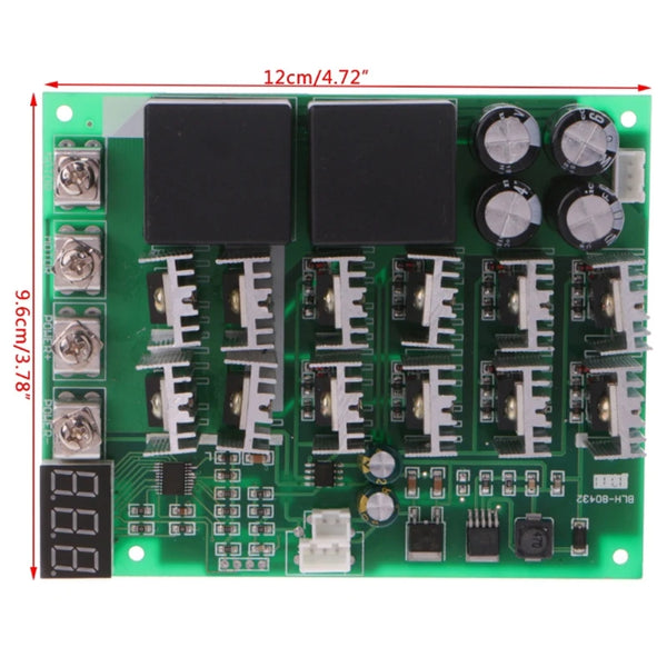DC 10-55V 12V 24V 36V 48V 55V 100A Motor Speed Controller PWM HHO RC Reverse Control Switch detail image 5