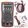 Digital Multimeter AN8008 9999 Counts Transistor True RMS Tester  Auto Electrical Testers Voltage capacitor Power Meters  Test
