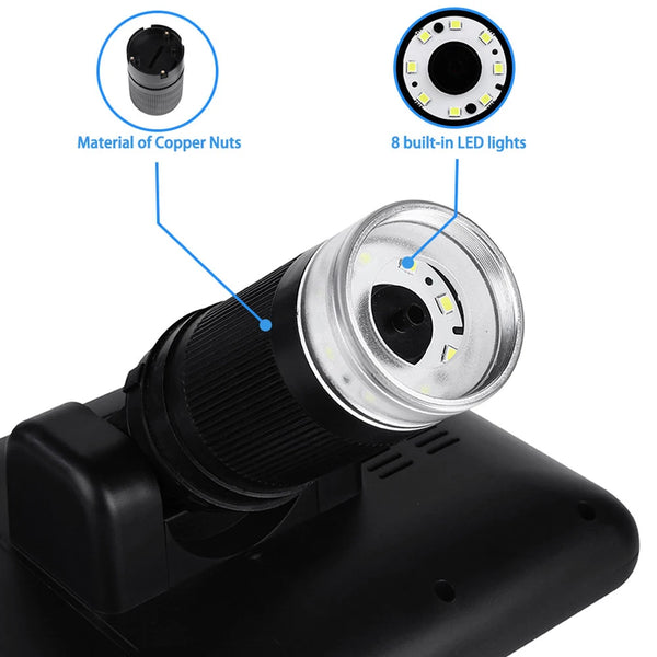 Andonstar AD207S HDMI Digital Microscope for PCB Soldering Long Object Distance for PCB/SMD detail image 6