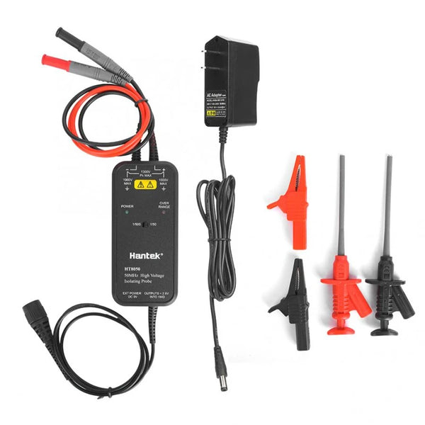 Hantek 100MHZ Oscilloscope HT8050/HT8100 High Voltage Differential Probe Isolation Probe LED detail image 5